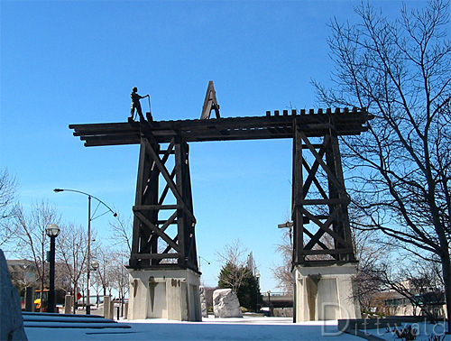 Chinese Rail Workers Monument