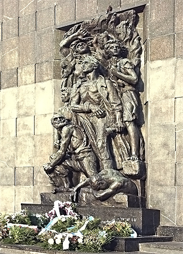 Monument to Heroes of Warsaw Ghetto